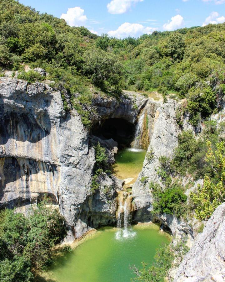 Les Locs Du Grazel Villa Ruoms Bagian luar foto