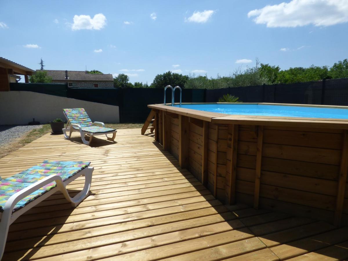 Les Locs Du Grazel Villa Ruoms Bagian luar foto