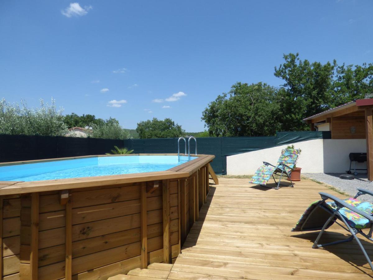 Les Locs Du Grazel Villa Ruoms Bagian luar foto